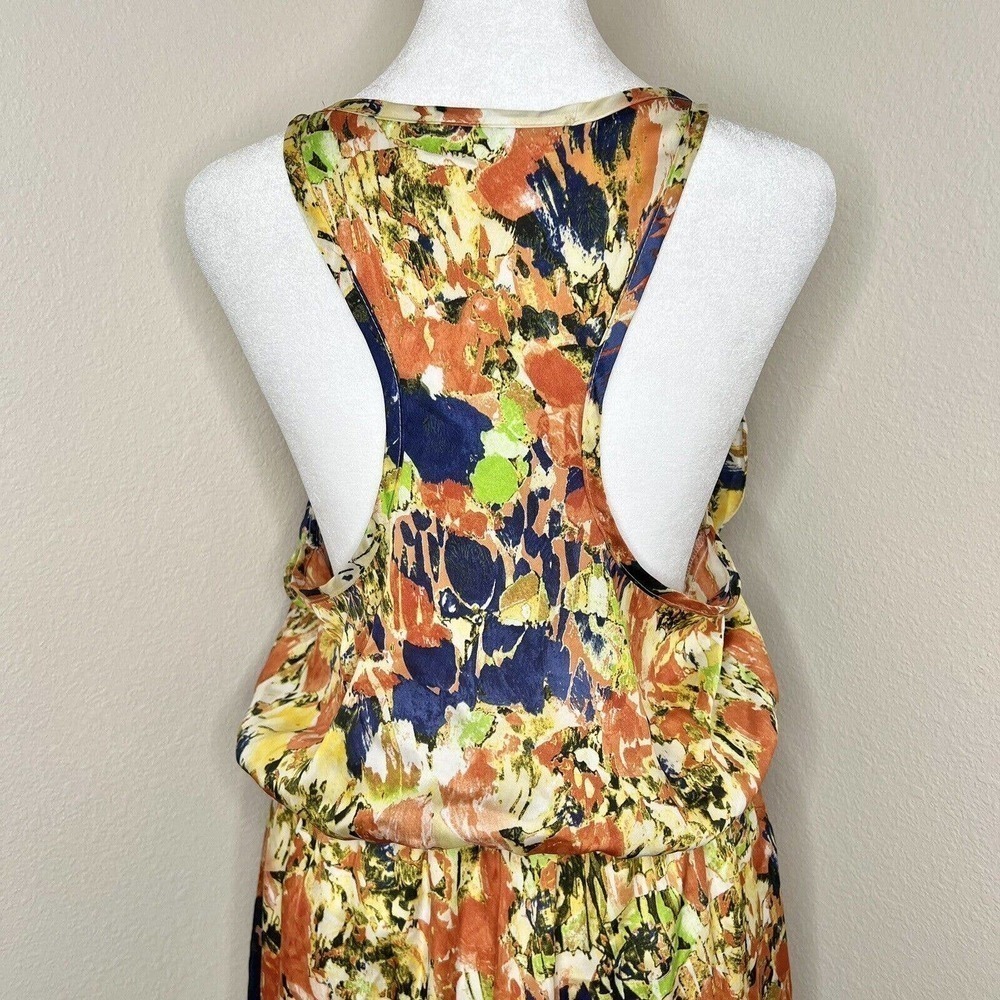 Collective Concepts Colorful Abstract Floral Slee… - image 6